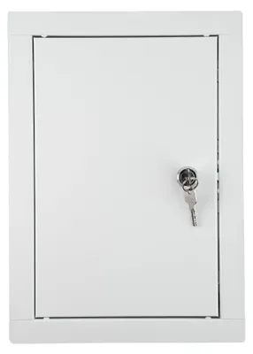 Immagine prodotto di ADGO - Botola di Ispezione 15x30 per Pareti e Soffitti, Bianco, con Serratura