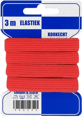 Produktbild von 3 m Gummiband 10 mm elastisches Band Wäscheband Farbwahl