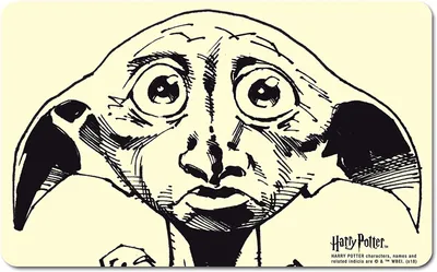 Image de Planche à petit-déjeuner Harry Potter avec le visage de Dobby