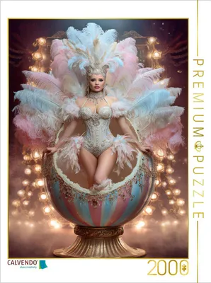 Produktbild von CALVENDO Puzzle Ein Motiv aus dem Kalender The Art of Burlesque | 2000 Teile Lege-Größe 90x67cm Foto-Puzzle für glückliche Stunden
