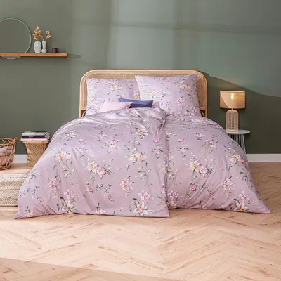Produktbild von Estella Interlock Jersey Bettwäsche Lilian 6972-480 altrosa 135x200