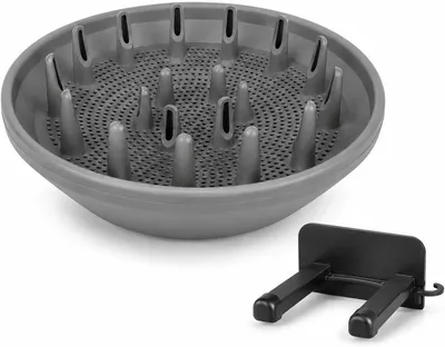 Immagine prodotto di Accessorio diffusore per asciugacapelli, magnetico, rotazione a 360°, con supporto, ideale per ricci