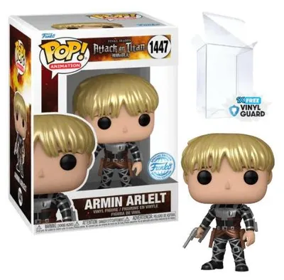 Produktbild von Funko Pop! Animation: Attack on Titan - Armin Arlelt #1447 Metallic Exclusive Special Edition
