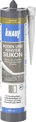 Produktbild von Knauf Boden- & Fenster Silikon 300 ml eiche hell