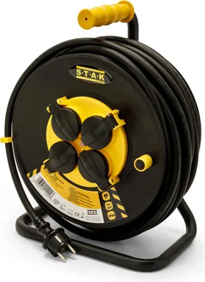 Image de Enrouleur de câble Stak REELART 25 m 4 connecteurs