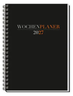 Produktbild von TRÖTSCH - Wochenplaner A5 mit Wire-O Schwarz 2027