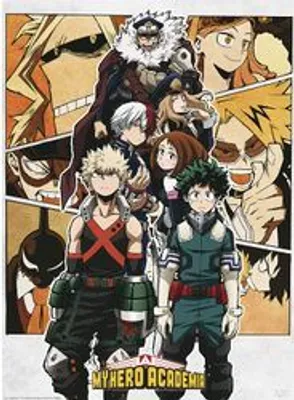 Produktbild von Poster My Hero Academia Group 38x52cm