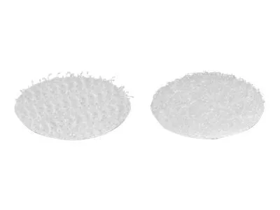 Produktbild von DeLOCK Klettpunkte, rund, selbstklebend, 64 Stück weiß, Montagepad, Weiß, 20 mm