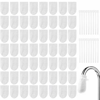 Produktbild von Wasserfilter für Wasserhahn 120er Set – Spritzschutz & Trinkwasserfilter aus Baumwolle