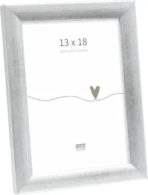 Image de Cadre photo Deknudt S54SD3 13x18 cm argent