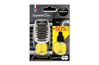 Produktbild von Lufterfrischer Supreme Duo Aqua 16ml zur Befestigung am Lüftungsgitter