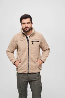 Obrázek produktu pro Pánská bunda Brandit Teddyfleece Jacket camel - S