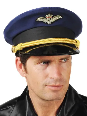 Produktbild von Pilotenhut blau Hutgröße: 57