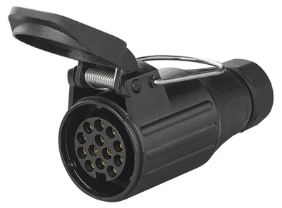 Produktbild von Steckdose 13-polig PVC fliegend