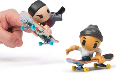 Produktbild von Sk8 Crew Tech Deck Skateboard 2er-Pack Skate Team + Figuren Serie 1