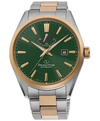 Image de Orient Star Classic Automatic - Montre homme verte argentée