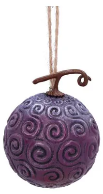 Image de One Piece Pendentif de sapin de Noël Gum Gum Fruit 8 cm