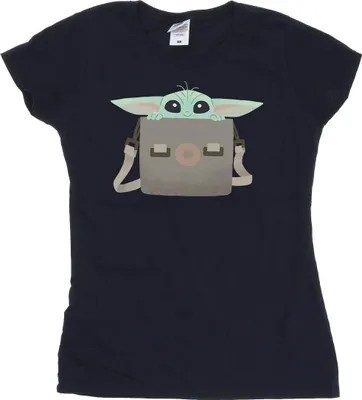 Produktbild von Star Wars - "The Mandalorian" T-Shirt für Damen BI43448 (L) (Marineblau)