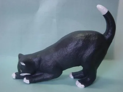 Produktbild von Design Katze Figur Garten Statue Skulptur Figuren Skulpturen Dekoration C69 Neu