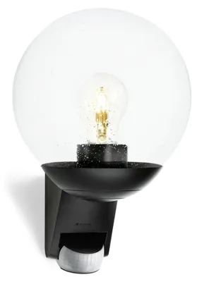 Immagine prodotto di Steinel applique da esterno L 585 S nero, rilevatore di movimento a 180°, classico, senza lampadina, 005535
