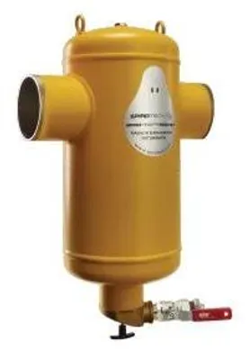 Produktbild von EDER SPIROTECH Schlammabscheider, BE080LM, SpiroTrap Magnet, DN80, Schweißstutzen, 10bar, 110°C, 1 Stk.