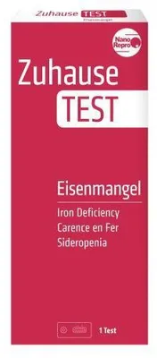 Obrázok produktu pre Domáci test na nedostatok železa v krvi, 1 ks