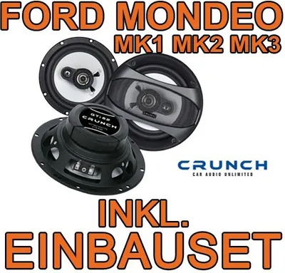 Produktbild von Lautsprecher - Crunch GTi62 - 16,5cm Triaxsystem für Ford Mondeo Mk1, Mk2 & Mk3 - justSOUND