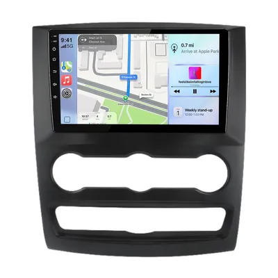 Productafbeelding van Hexinex Android 15 autoradio met Carplay, 4 GB + 64 GB opslag, geschikt voor Mercedes-Benz Sprinter / VW Crafter (2009-2016), met GPS-navigatie, Bluetooth 5.0, Wi-Fi, stuurwielbediening (SWC), FM-radio en DSP