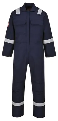 Productafbeelding van Werkoverall - Veiligheidskleding - Bescherming Werk - Vlamvertragend - XXXL - Marineblauw