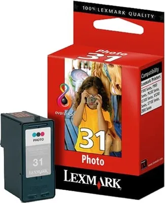 Produktbild von Lexmark N° 31, Rot, Tinte auf Pigmentbasis, 1 Cartridge