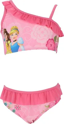 Produktbild von Disney Prinzessinnen Badeanzug Bikini Fröhliche Schwimmkleidung für Mädchen 5/6 Jahre