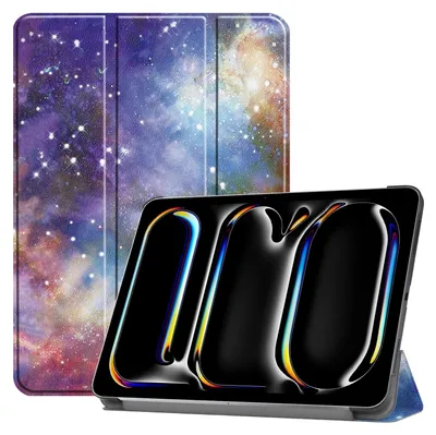 Produktbild von Für Apple iPad Pro 13 2024 3folt Wake UP Smart Cover Tablet Tasche Hülle Case