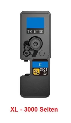 Image de Cartouche de toner XL compatible avec Kyocera TK-5230 cyan pour ECOSYS M5521, P5021 pour 3 000 pages