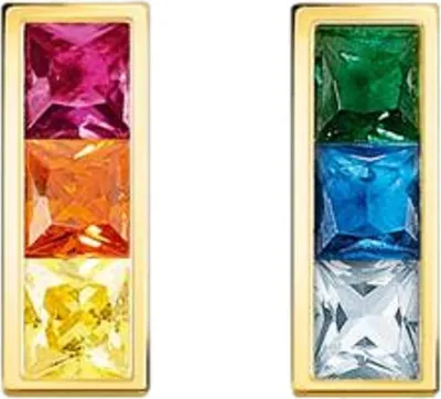 Produktbild von Thomas Sabo Ohrstecker Uni H2250‑996‑7 Gold Multicolour