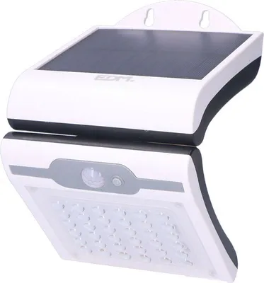 Imagen del producto de Lámpara de techo LED EDM 31846, color blanco, 2 W, 220 lúmenes, con sensor de movimiento solar (6500 K)
