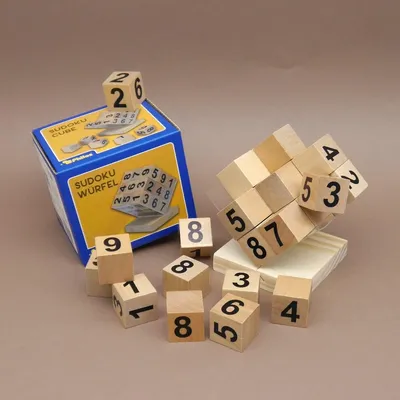 Produktbild von SUDOKU WÜRFEL - Das Zahlenpuzzle in 3D