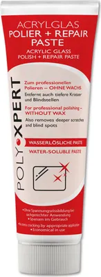 Produktbild von PolyXpert Polier + Repair Paste 75ml Tube für Acrylglas und Kunststoffe von Burnus Care