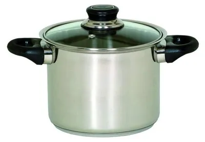 Produktbild von Krueger Sauce POT Denver Kochtopf inkl. Deckel, Edelstahl, 20 cm Durchmesser, Induktionsherd-geeignet