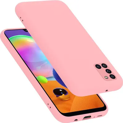 Produktbild von Cadorabo Schutzhülle für Samsung Galaxy A31 Hülle in Rosa Handyhülle Case Cover TPU Etui