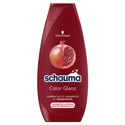 Produktbild von Schauma Color Glanz Shampoo Farbschutz mit Granatapfel 400ml