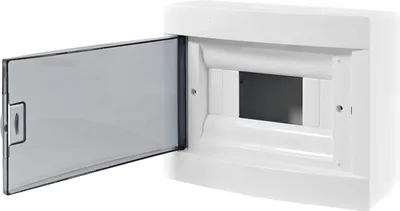 Produktbild von Sicherungskasten Aufputz Verteilerkasten Kleinverteiler IP40 8 Module