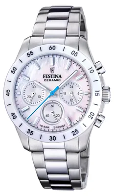 Image de Festina Chronographe Ceramic Lilac
