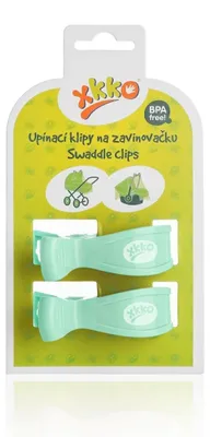 Obrázok produktu pre XKKO Klipy na kočiar 2ks - Tyrkys