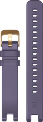 Produktbild von Uhrenarmband Flexibel Einfacher Einbau Silikon 14mm Armband Uhrenarmband Ersatz für Garmin LilY-Lila