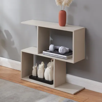 Obrázok produktu pre Odkladací stolík „Koxjö“ Stojan 57 x 60 x 20 cm Béžová