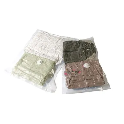Image de COMPRESS Lot de 2 housses de rangement 80x100cm et 55x90cm