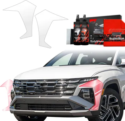 Immagine prodotto di Pellicola protettiva 2 in 1 Grizz Protector per paraurti - Hyundai Tucson Facelift (2024-2025)