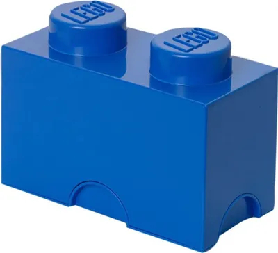 Image de Boîte de rangement LEGO® 2 - bleu