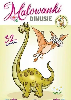 Immagine prodotto di Dinusie. Malowanka edukacyjna z naklejkami
