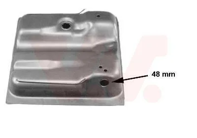 Zdjęcie produktu dla Zbiornik paliwa VAN WEZEL Zbiornik paliwa do samochodu VW TRANSPORTER III Bus 60 l 5870083